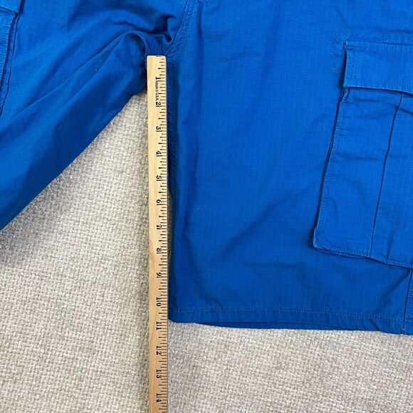 Levi's Cargo Shorts Men's 38 Ripstop Blue Cotton 38x11 Outdoor Hiking Utility - Picture 6 of 10